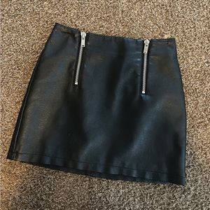Forever 21 Faux Leather Skirt